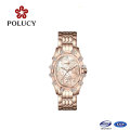 Hot Selling Products Stainless Steel Setting Stones Jewelry Women Watches